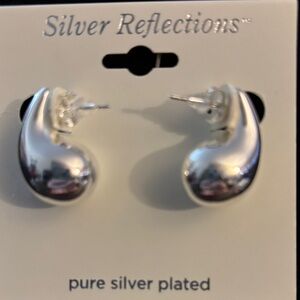 Pure Silver Plated Earrings